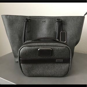 Tumi Sinclair Nell Tote Earl Grey with extra